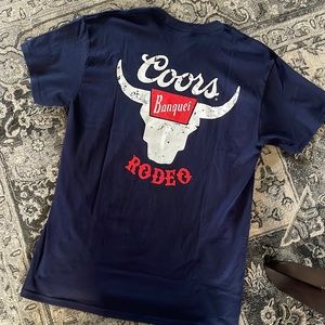 Coors banquet rodeo T-shirt